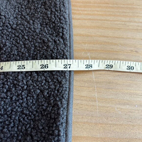 Love U Dear Womens Plus Fleece Cardigan Jacket Round Neck Size 2XL Brown - Picture 11 of 12